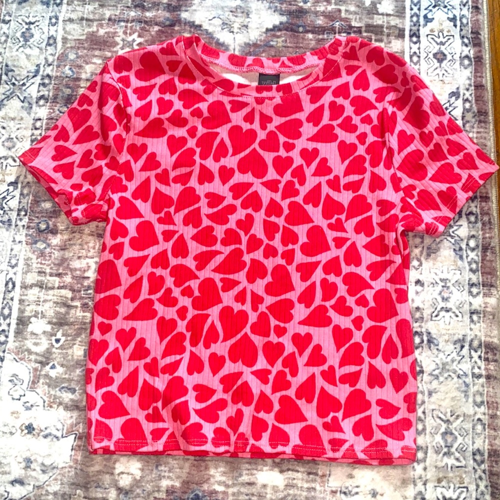 heart baby tee